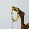 Golden Tiger's Eye Yellow Topaz Crystal Bracelet for Women - Attract Wealth Premium Original Natural Crystal Bracelet for Women - Elevated Luxury for Her