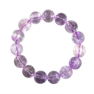 Ocean Blue Crystal Heart Bracelet with Crystal Pearls Women's Wealth-Attracting Jewelry